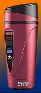 EHM alkaline flask for hydrogen-rich water on the go