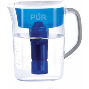 PUR water filter pitcher for everyday tap water filtration