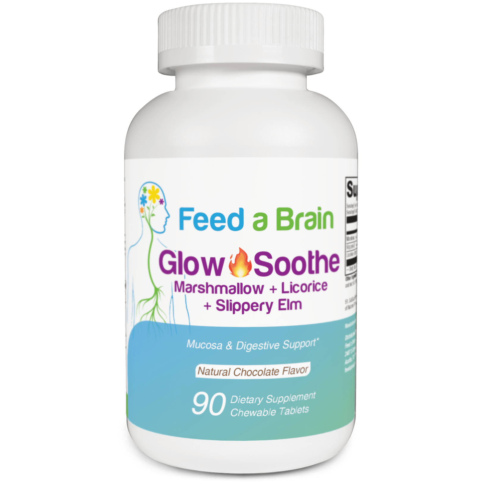4:4-Glow Soothe~GI Soothe Chocolate 90t~FEEDABRAIN